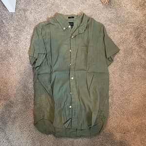 JCrew casual linen button up